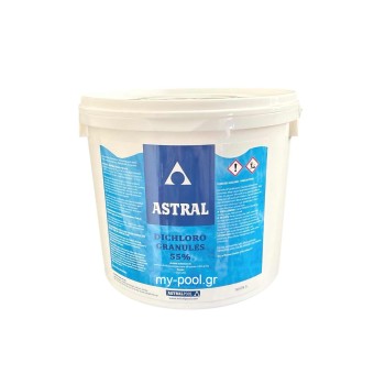 Χλωριο Shock 55% granular ASTRALPOOL 5Kg