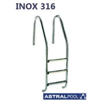 ΣΚΑΛΑ ΠΙΣΙΝΑΣ ASTRAL STANDARD INOX 316 | 2-5 ΣΚΑΛΟΠΑΤΙΩΝ