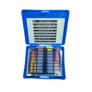 POOL test KIT χλωριου-pH πισινας με ταμπλετα DPD