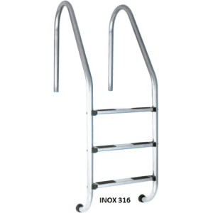 σκαλα πισινας INOX 316 τυπου STANDARD KRIPSOL