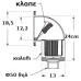 skimmer υδρομασαζ  front access Waterway (ADAPTOR D50mm incl)